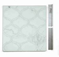 Concept Board - Alice Pearl Calacatta White 14 x 16